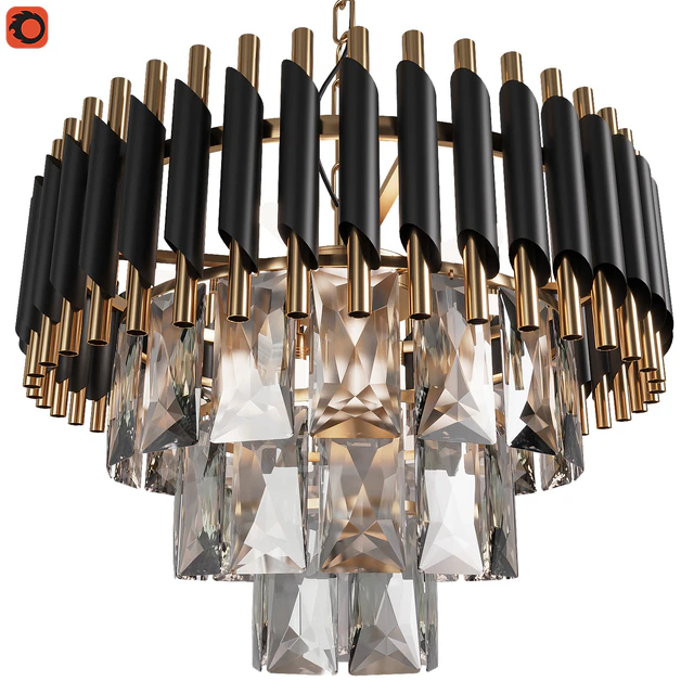 Hanging chandelier Natali Kovaltseva DARIAN — Download