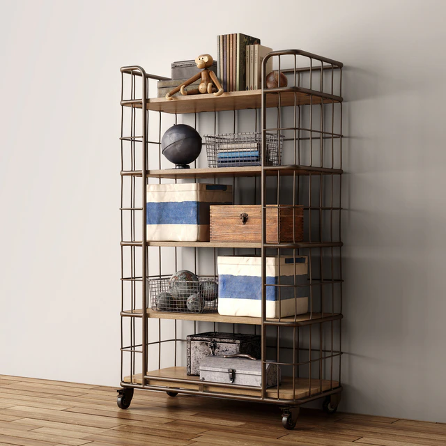 RH / Industrial baker's storage rack - large — Descargar