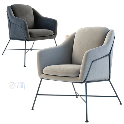 La Forma. Armchair Brida — Ver 3