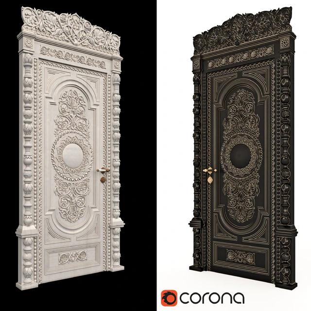 carved door — Скачать