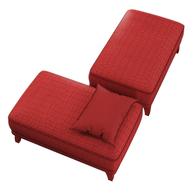 Danetti LEATHER OTTOMAN — Descargar