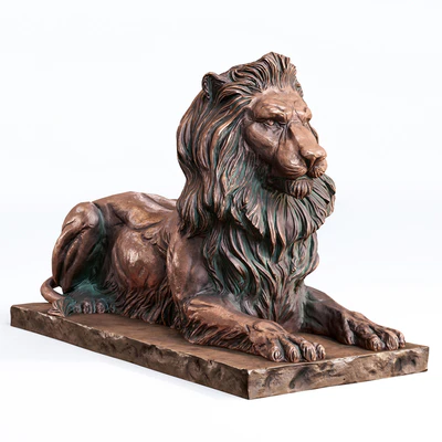 Lion Sculpture — Ver 1
