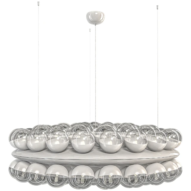 Prop Light round double Chandelier Moooi — Скачать