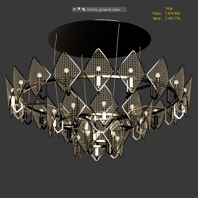 Chandeliers Baga by Patrizia gargandi — Ver 2
