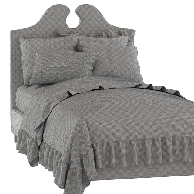 Bed Moira Modern Bed 2 — Descargar