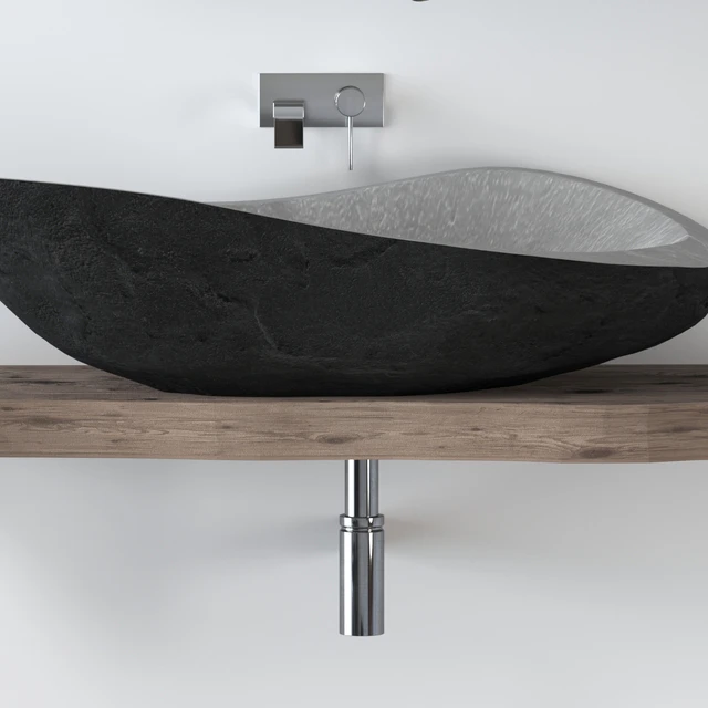 Stone washbasin with slab top — Descargar