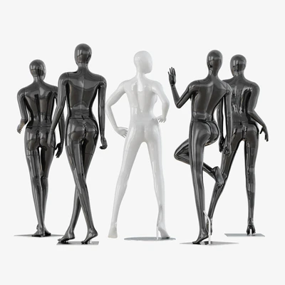 A collection of five faceless female mannequins 34 — Вид 2