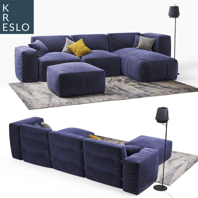 Modular frameless sofa — Descargar