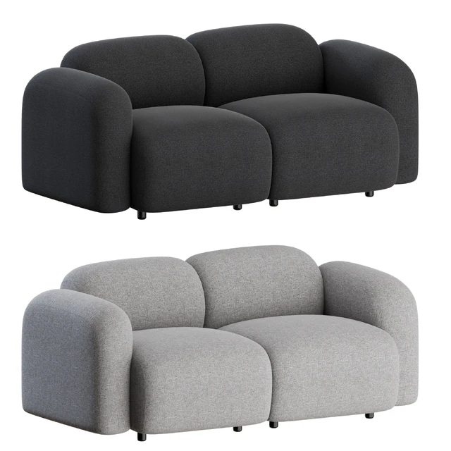 Swell Sofa 2 Seater by Normann Copenhagen — Descargar