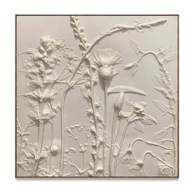 Plaster two square photo frames D-176 — Descargar