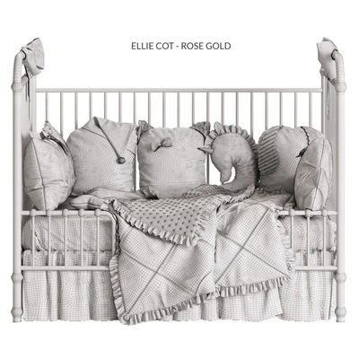 Incy Interiors ELLIE COT - ROSE GOLD bed — Вид 2