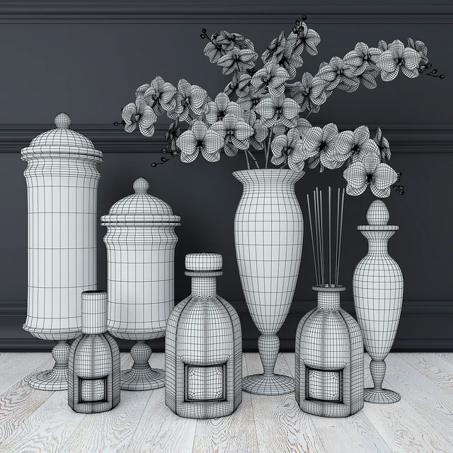 Decorative set for bathroom — Descargar