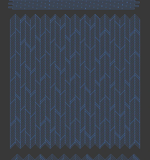 Parquet natural, oak Sapphire, 3 types. Linear, chevron, herringbone. — Descargar