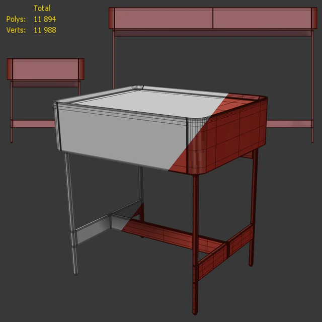 Chest / console and cabinet IRIS. Nightstand, console IRIS — Descargar