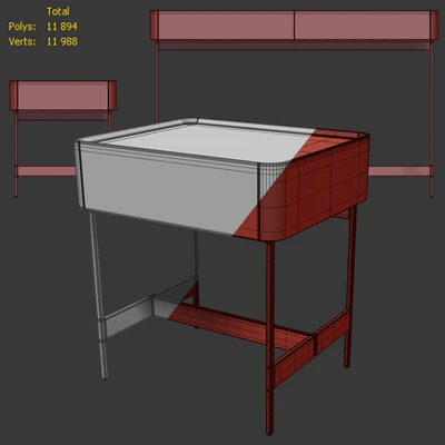 Chest / console and cabinet IRIS. Nightstand, console IRIS — Ver 2
