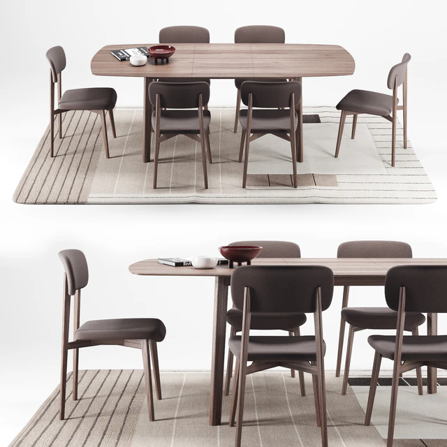 Calligaris Cream Table + Stockholm Chair — Descargar
