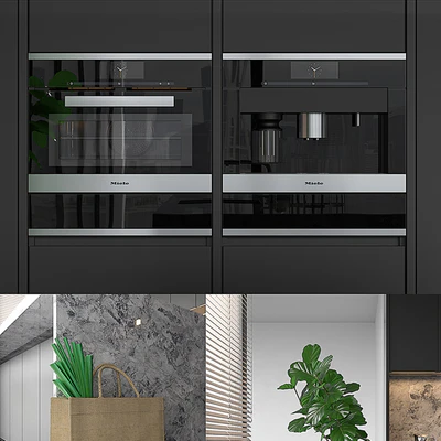 Kitchen Piet Boon BRUTAL (vray GGX, corona PBR) — Ver 2