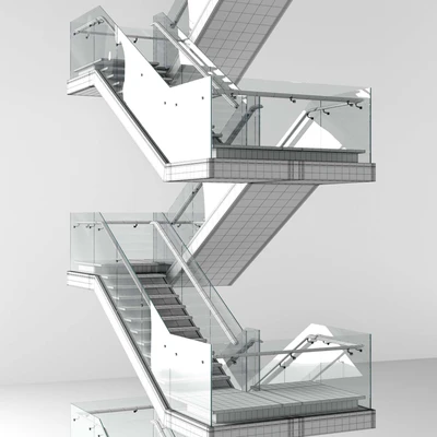 Wooden stairs — Ver 2