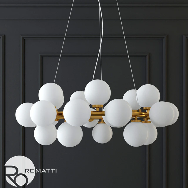 Hanging lamp the mimosa pendant by atelier areti — Скачать
