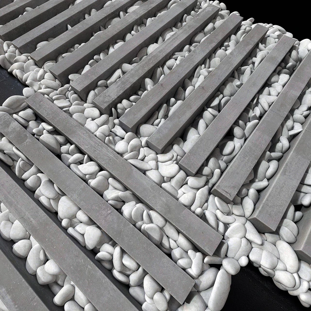 Paving road plate stone pebble n1 / Брусчатка дорога из плит с галькой №1 — Скачать