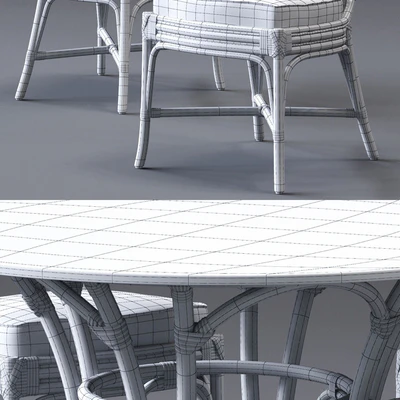 Dolcefarniente ORTENSIA Chair & IRENE Table — Вид 2
