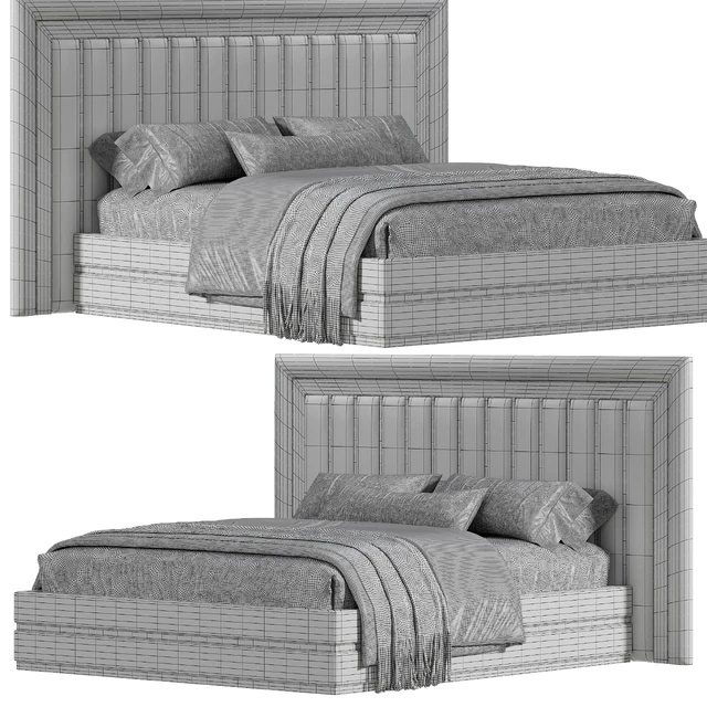 Monoko bed by Fortune home — Скачать