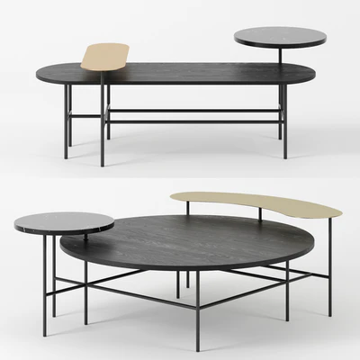 Palette tables by & Tradition set 2 — Descargar