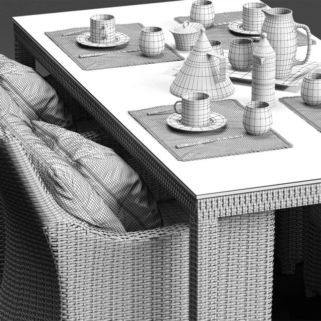 Dolcefarniente SCAURI Armchair and PALINURO Table — Descargar