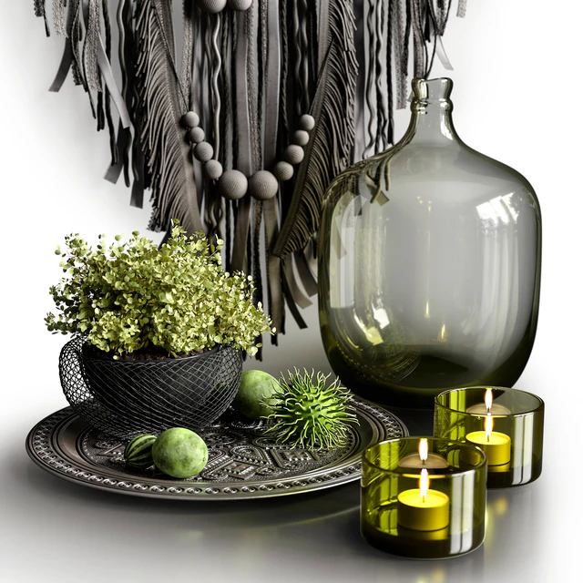 Decorative set in dark colors — Скачать