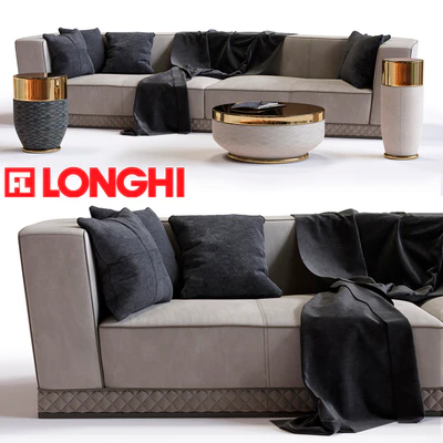 Fratelli Longhi WELLES | Double Depth sofa — Ver 1