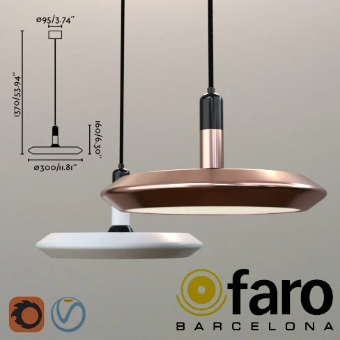 Faro PLANET LED pendant lamp — Descargar