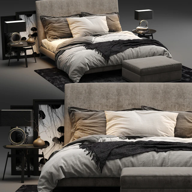 Maxalto Demetra Bed — Скачать