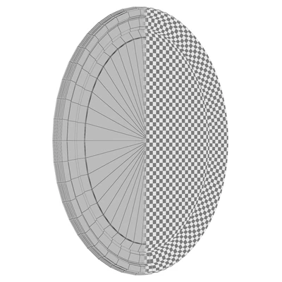 Oval Wood Wall Mirror DBHC4231 — Вид 3