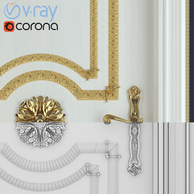 The door FLAVIA FL04DP Avorio — Descargar