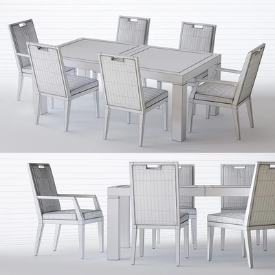 Bernhardt Decorage Dining Set — Ver 2