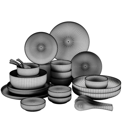 set of dishes — Ver 2