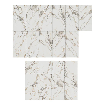 Porcelain tile Laparet Calacatta Bronze — Ver 2