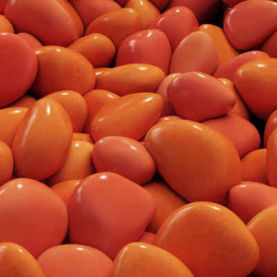 Gravel low decorative orange n2 / Gravel decorative orange No. 2 — Ver 3