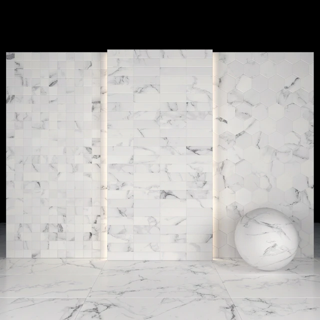 Carrara White Marble 04 — Descargar