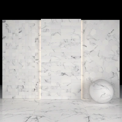 Carrara White Marble 04 — Ver 2