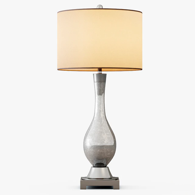 Mercury Glass Table Lamp — Descargar