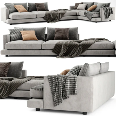 Flexform Long Island Sofa Set 01 — Ver 1