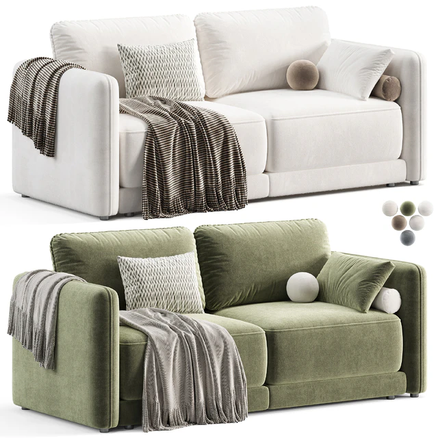 Dantone Home Marley straight folding Sofa — Descargar