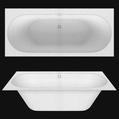 Acrylic bathtub Villeroy & Boch Oberon 2.0 — Ver 2