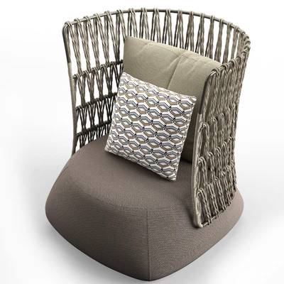 Armchair B&B Fat-Sofa Outdoor FA91A — Ver 4