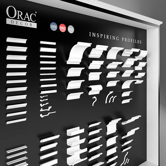 Коллекция потолочных карнизов Orac Decor (85 профилей) — Скачать