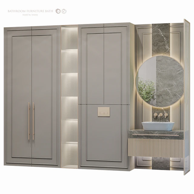 Bathroom furniture set 58 — Descargar