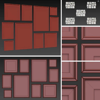 Picture Frames Set -250 — Вид 3
