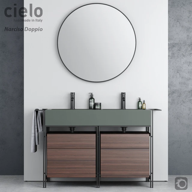 Умывальник Ceramica Cielo Narciso Doppio — Скачать