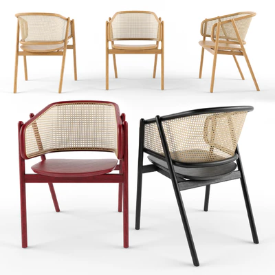 Cane Chair 01 By Cane Collection — Вид 1